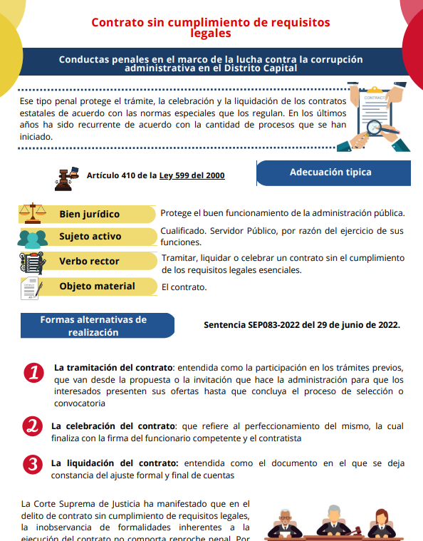 Previsualización PDF Contrato sin cumplimiento de requisitos legales