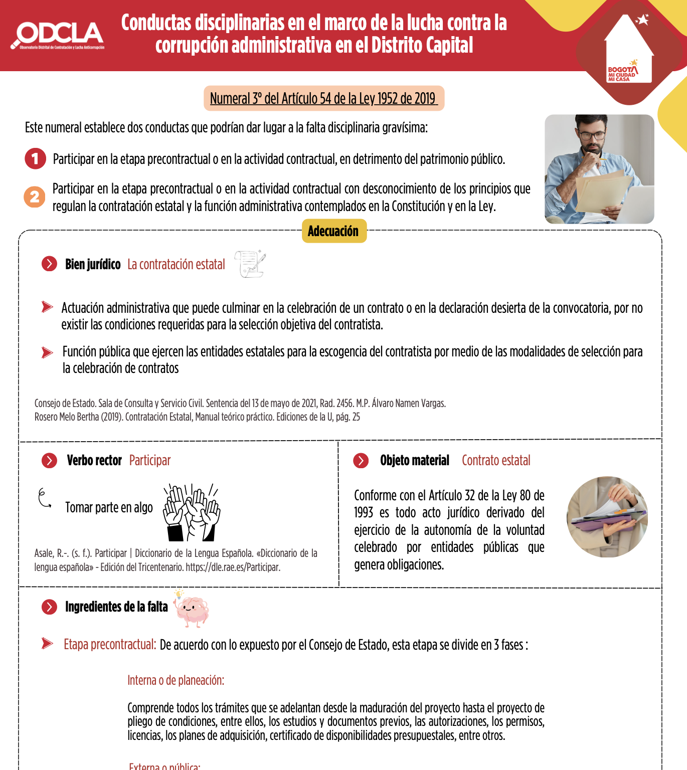 Previsualización PDF Numeral 3°del Artículo 54 de la Ley 1952 de 2019