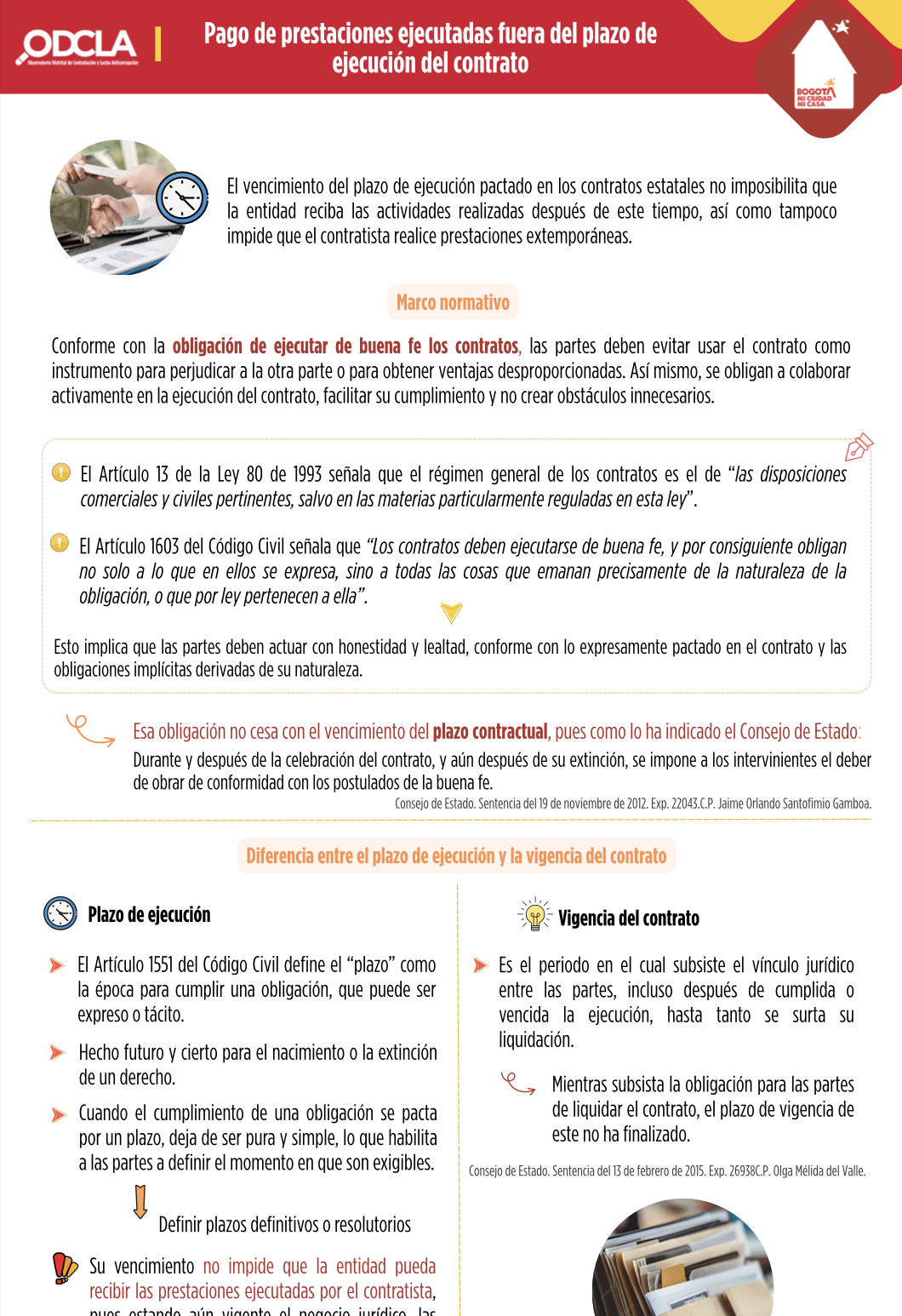 Previsualización PDF Pago de prestaciones ejecutadas fuera del plazo de ejecución del contrato