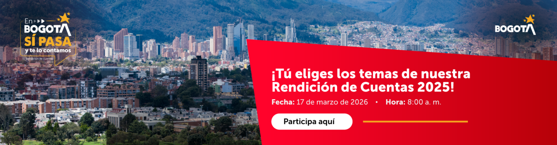 Invitación inscripción a rendición rendición de Cuentas 2025